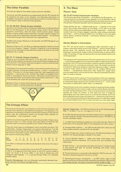 Page 8 of the Fire Opal of Set RPG scenario from Imagine magazine issue 14