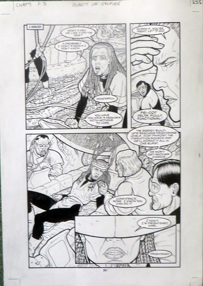 Heart of Empire page 255: original Bryan Talbot artwork for sale - £275