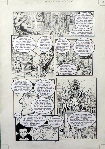 Heart of Empire page 39: original Bryan Talbot artwork for sale - �250