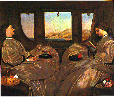 Augustus Egg’s The Travelling Companions