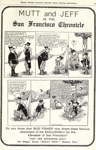 Mutton Jeff: a play on words: Mutt and Jeff was an American newspaper comic strip, created by Bud Fisher in 1907 and syndicated until 1983. “Mutt and Jeff” became cockney rhyming slang for “deaf”.
