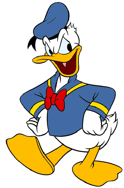 A tribute to Donald Duck.